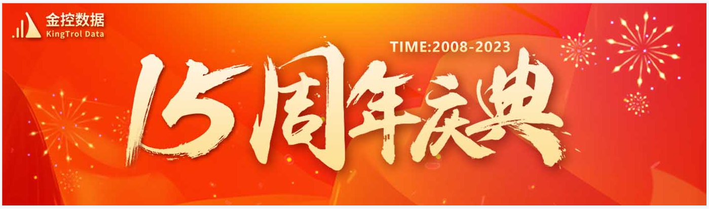 热烈庆祝金控数据成立十五周年